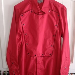 Vintage Fly Diamond 80s Men's Western Button Down Shirt (M)